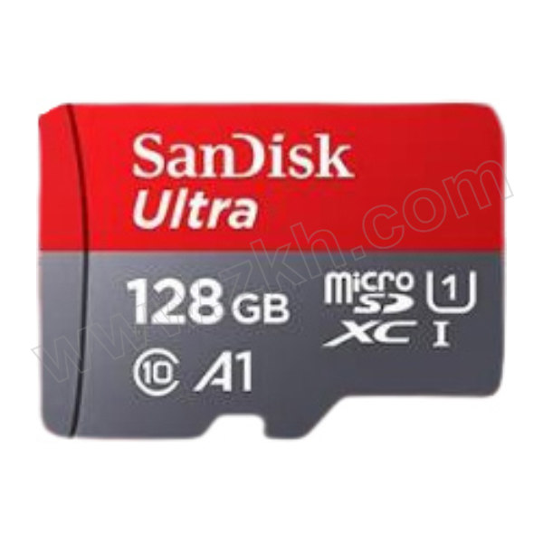 SANDISK/闪迪 TF（MicroSD）存储卡 SDSQUNC-128G-ZN3MN 128GB  U1 C10 A1 至尊高速移动版 读速140MB/s 手机平板游戏机内存卡 1个