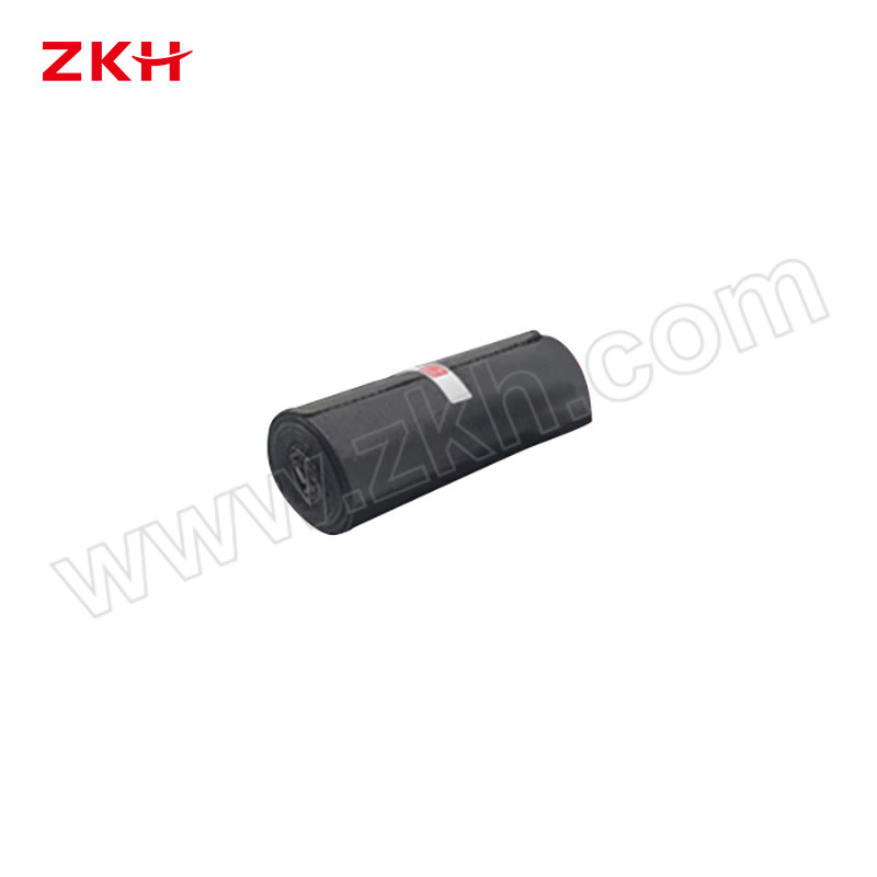 ZKH/震坤行 低碳物业垃圾袋 ZKH-LRB01 45×50cm 双面厚1.2丝 黑色 30只 1卷