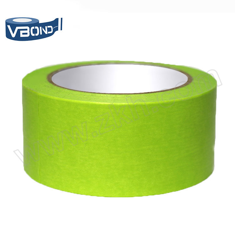 VBOND 耐120°高温和纸胶带 210A 120μm×50mm×50m 苹果绿 1卷