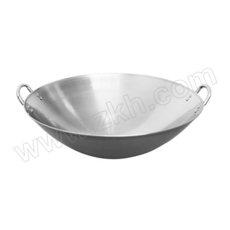 ATHOUSAND/径循千里 双耳锅 JX-C23-A414 φ50cm 火炉凹面电磁炉两用 1个