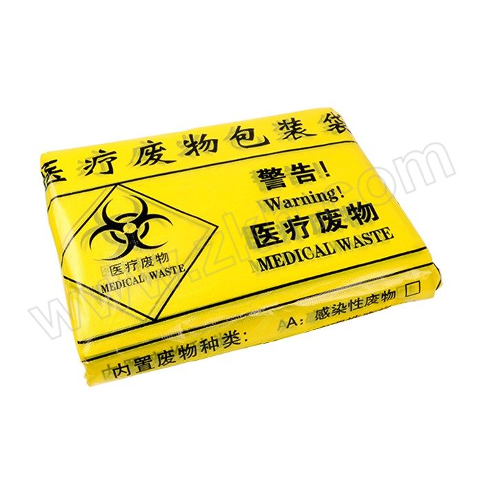 WELLGUARD/威佳 手提式医疗垃圾袋 适用50L以下垃圾桶 70×80cm 3丝 1包