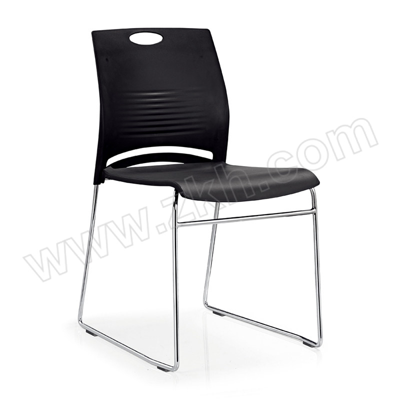 YUESHAN/悦山 黑色无软垫会议椅 JC-18 400×430×780mm 1张