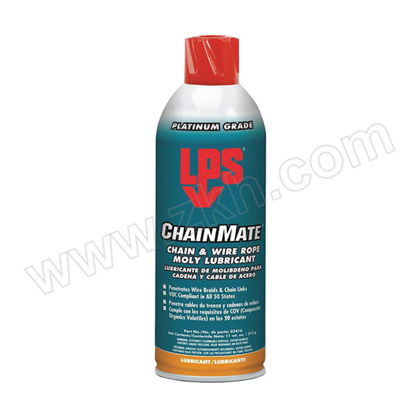 LPS CHAINMATE 链条及钢丝绳润滑剂 02416 11oz 1罐