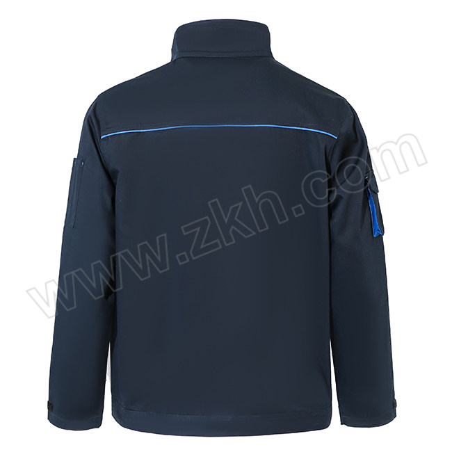 ZHONGFANG/中防 多口袋耐磨反光条男式工作夹克 JK130 S 藏青色 1件