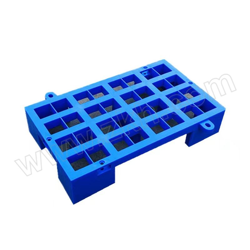 YJ/羽佳 组合式垫仓板 新小号5030 尺寸500×300×100mm HDPE 1个