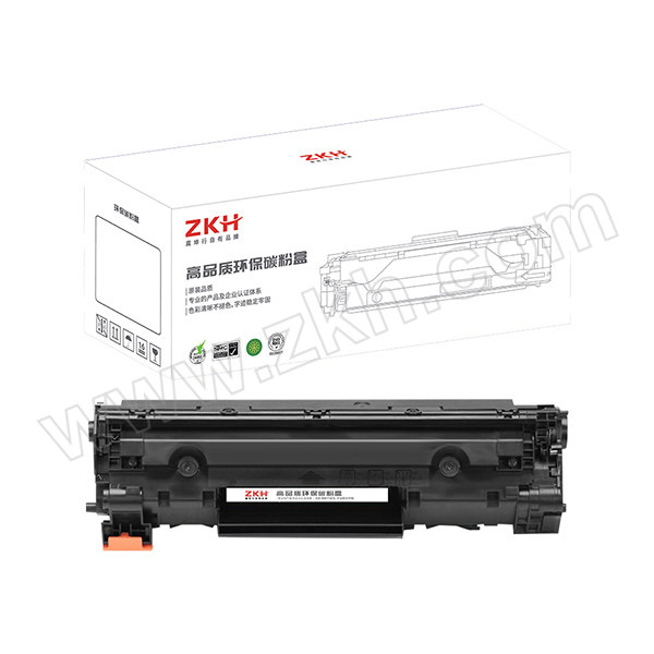ZKH/震坤行 高品质硒鼓碳粉盒 ZKH-CC388X 黑色 适用HP LaserJet P1007/P1008/1106/P1108/Pro M1136/M1213nf/M1216/M126a/M126nw/M128fn/M128fp/M226dn/M202n/M202dw 1个