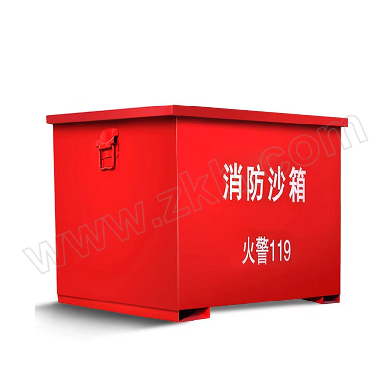 HONGANTU/宏安途 消防沙箱 GPK-65-10 150×100×100cm 红色 实厚0.7mm 1个