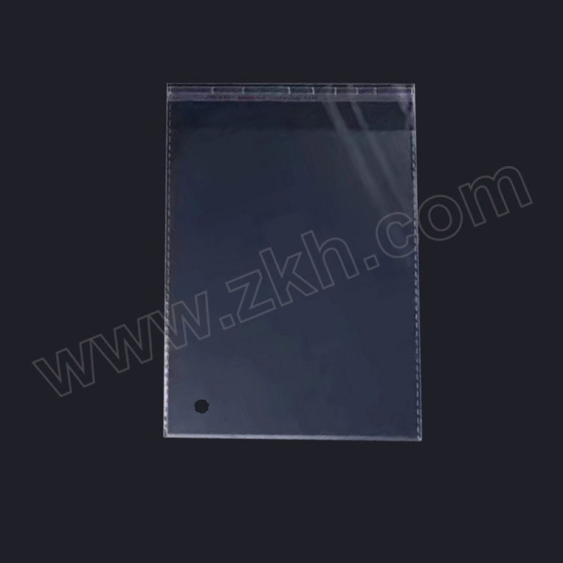 ZHLA/中环力安 OPP不干胶透明背胶袋 ZHLA-ZZD-001 27×39cm 双面5丝 短边开口 1个