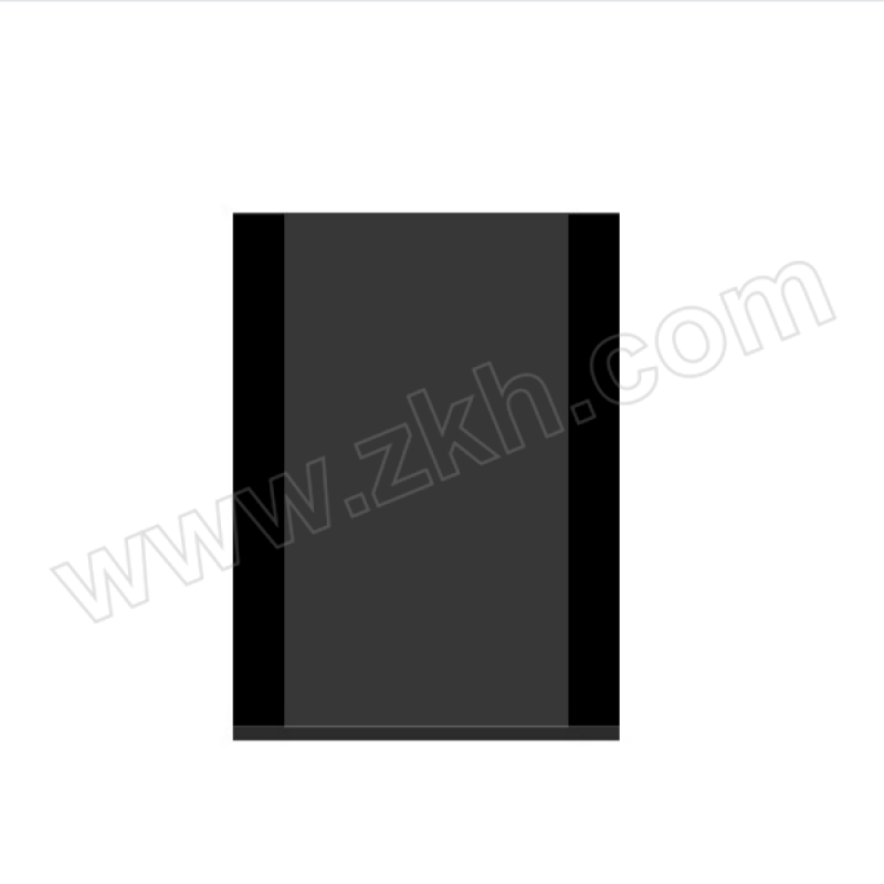 JINZHENHE/金臻赫 黑色工业平口垃圾袋 新料JZH-38sP1314 3.8丝 130×140cm 1箱