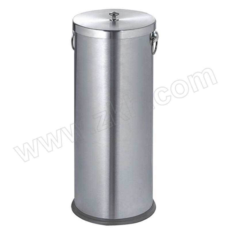 ATHOUSAND 不锈钢茶渣桶 JX-C23-A483 大号 银色 尺寸φ230×570mm 内桶尺寸φ220×190mm 1个