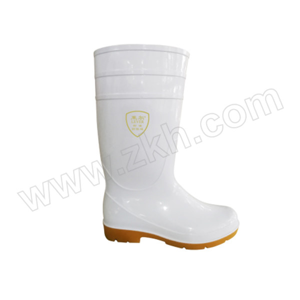 LEVER/莱尔 PVC高筒食品卫生靴 SF-9-03 45码 白色 1双