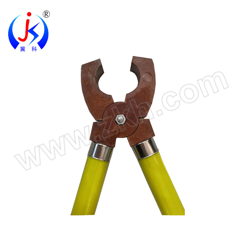 JK/冀科 绝缘夹钳 JK-JYJQH0405 0.4kV 杆长0.5m 黄色 1个 1把