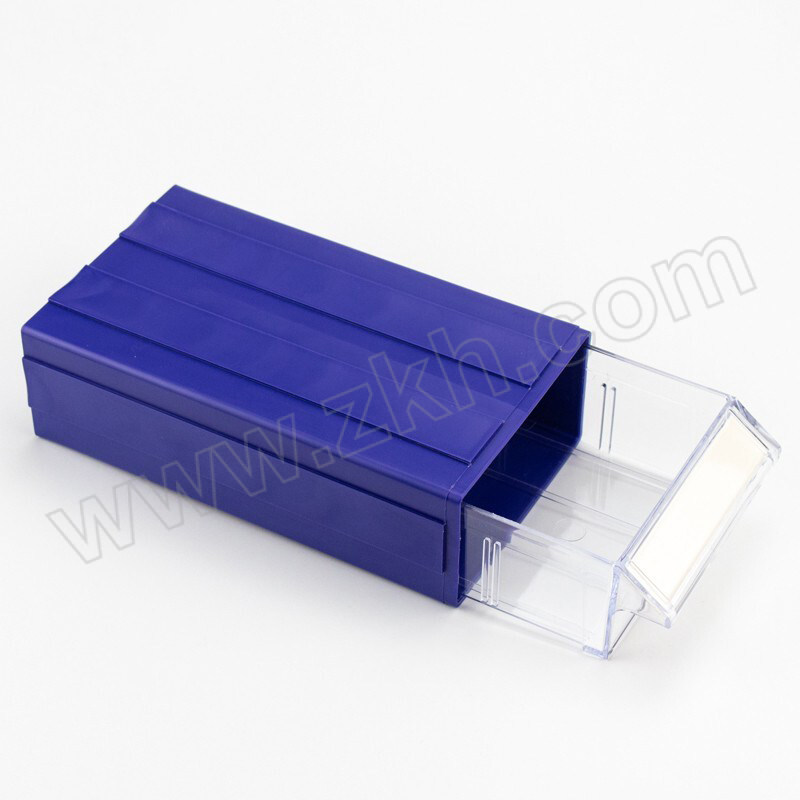 ICEY/冰禹 BYlj-302系列加厚组合式塑料元件盒 F4# 蓝色 外尺寸290×180×110mm 内尺寸255×165×100mm 1个
