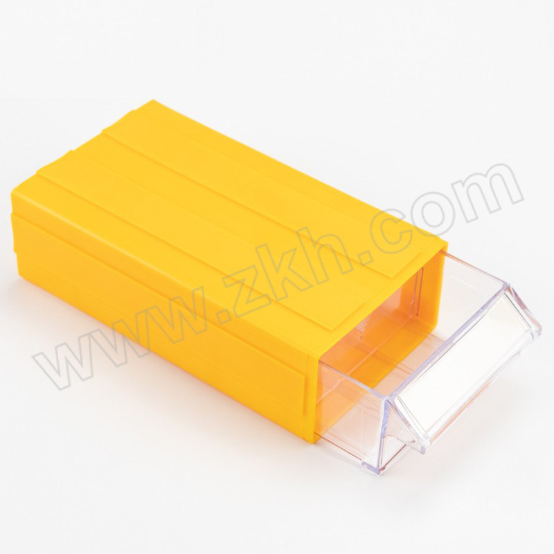 ICEY/冰禹 BYlj-302系列加厚组合式塑料元件盒 F3# 黄色 外尺寸205×135×78mm 内尺寸175×122×68mm 1个