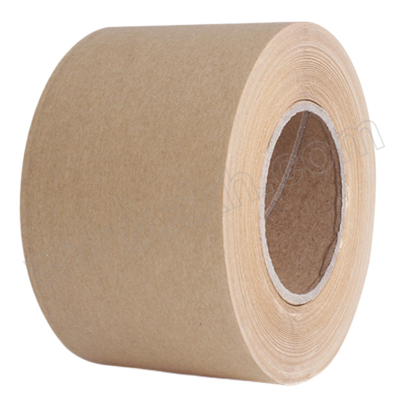 FUXING/伏兴 湿水牛皮纸胶带 A2458 60mm×50yd 褐黄色 1卷