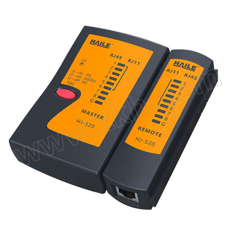 HAILE/海乐 网线电话线测试仪 HJ-520 1台