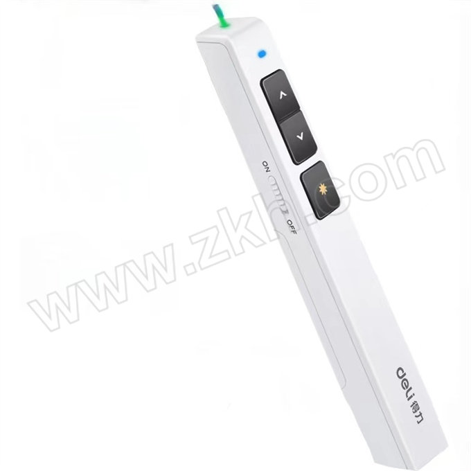 DELI/得力 激光笔 2802G 绿光 白色 1支