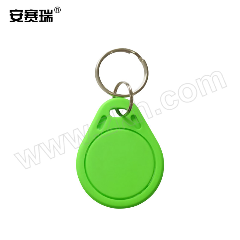 ANSAIRUI/安赛瑞 钥匙扣卡 1I00065 41×33×4.3mm 10个 绿色 1包
