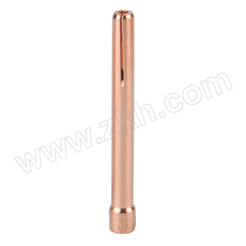 ZHONGYA/中亚 氩弧焊枪钨极夹 Φ2.0×50mm 紫铜 适用于WP-17/18/26 1支