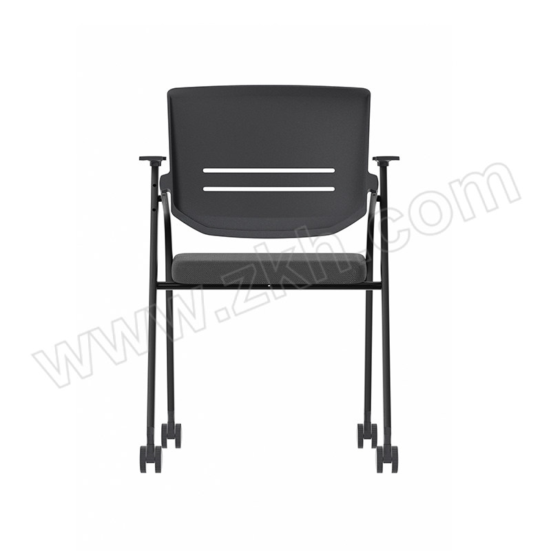YUESHAN/悦山 滑轮脚办公培训椅折叠会议椅 YSOC3HS03BW 尺寸610×555×835mm 1张
