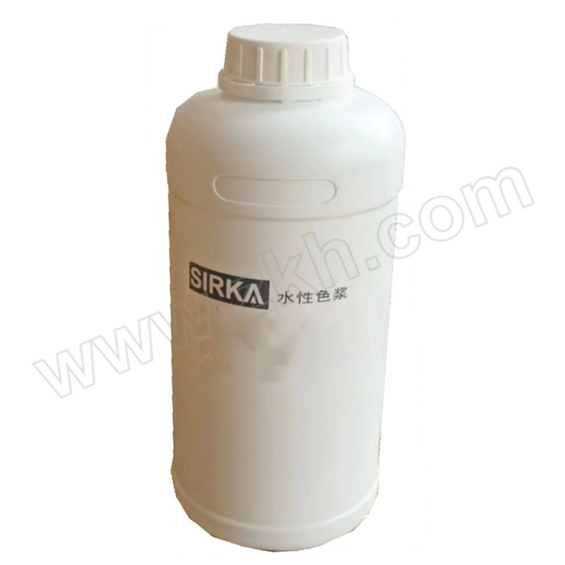 SIRKA/西莱卡 水性透明有机正红色浆 HP208 容量1kg 1瓶
