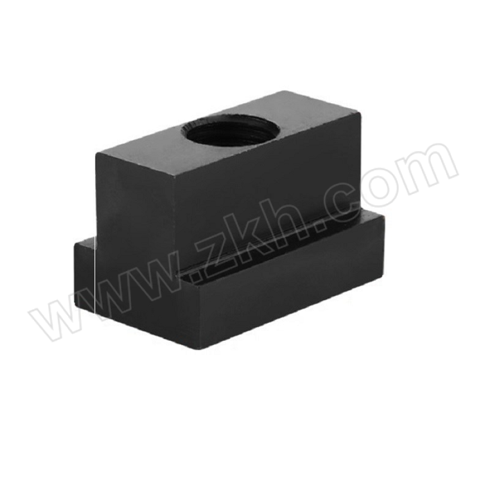 WJZX/五金专选 厂标 T型压板螺母 碳钢45# 发黑 M10 1个