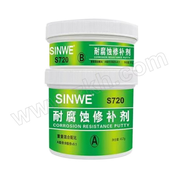 SINWE/鑫威 耐腐蚀修补剂 S720 蓝色 500g/组 1组