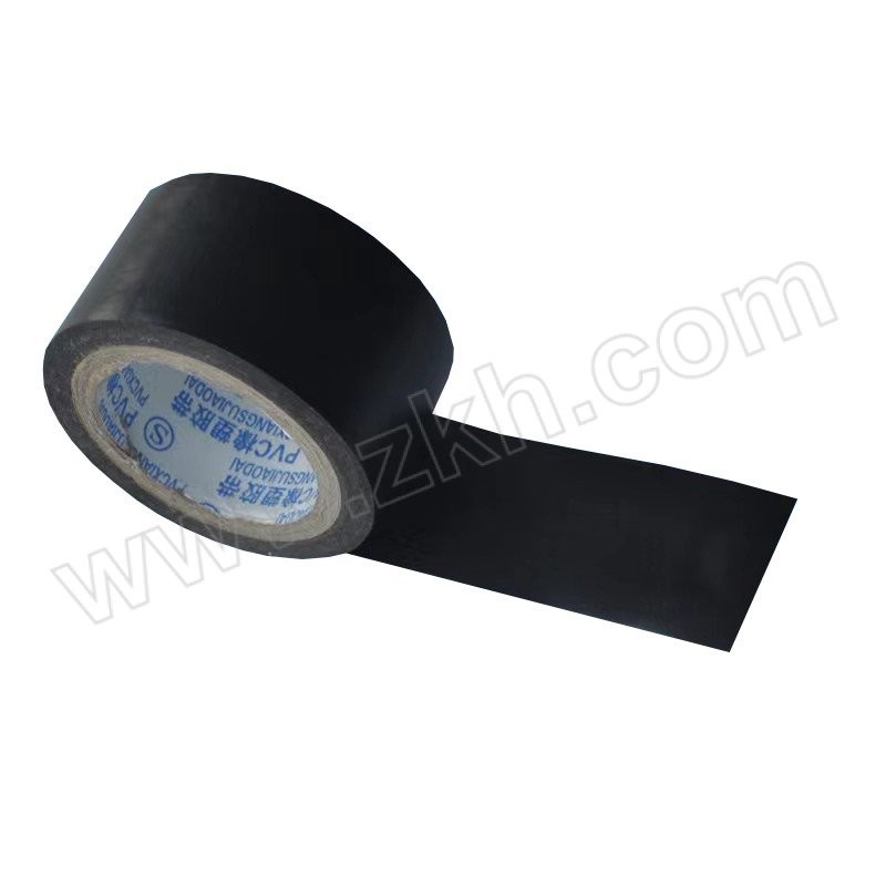 ZJLC/中锦联创 PVC橡塑保温胶带 黑色 0.2mm×60mm×10m 1卷