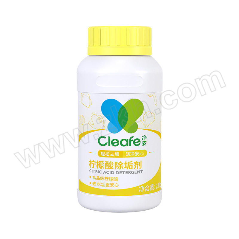 CLEAFE/净安 柠檬酸除垢剂 CAC06N0230 230g 1瓶