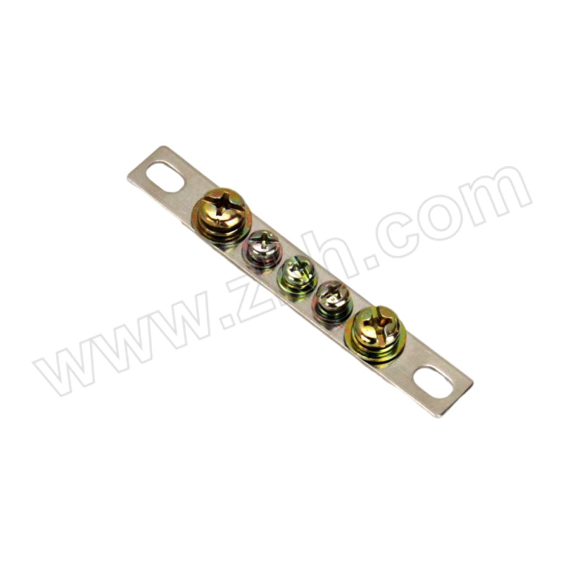 CHAER/卡尔 5孔零地排系列 零排 厚1.8mm×宽20mm 十字螺丝 1个