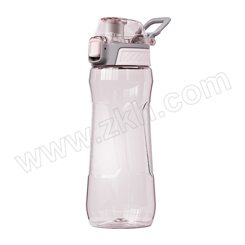 JEKO&JEKO 弹盖式运动水杯 SWC-1996fen 透明粉 750mL 1个