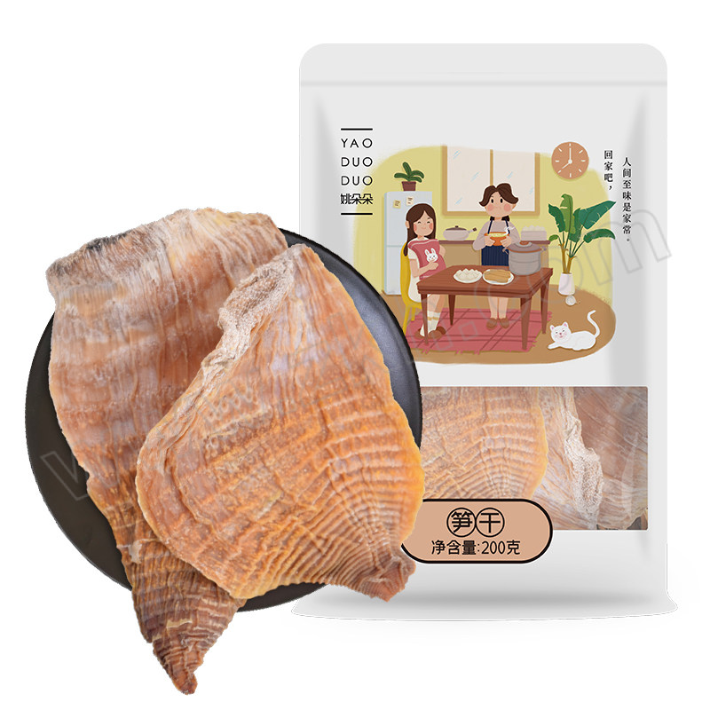 YAODUODUO/姚朵朵 黄山笋干 200g 1袋
