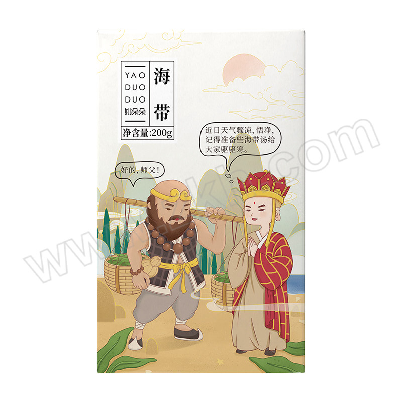 YAODUODUO/姚朵朵 海带 200g 1盒
