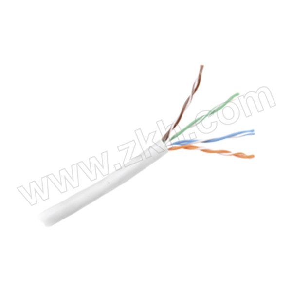 PANDUIT/泛达 CAT5E超五类  CM阻燃等级 24AWG非屏蔽网线 NUC5C04IG-CE 1卷