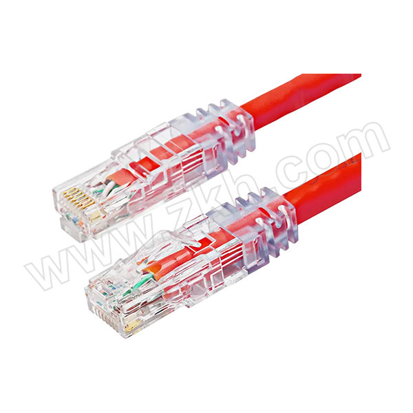 PANDUIT/泛达 CAT6A超六类 红色非屏蔽UTP铜跳线 UTP6AX2MRD 1根