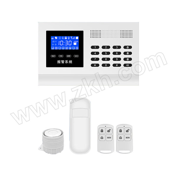 LFANG/凌防 家用防盗报警器系统套装 AE701 包含报警主机×1+喇叭×1+红外感应器×1+遥控器×2 1套