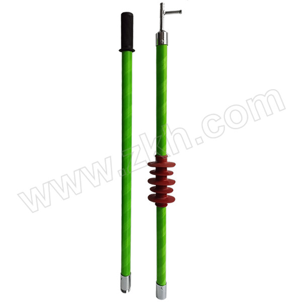 FENGMENG/峰盟 绿色防雨型绝缘拉闸杆 FM-LZGFY-10kv 2节2m 绝缘操作杆令克棒 1套