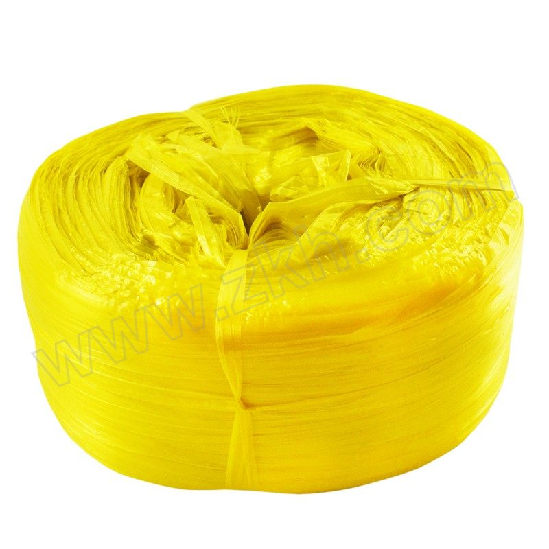 FUXING/伏兴 黄色大盘塑料绳 A2914 重2.5kg 2000m 黄色 1卷