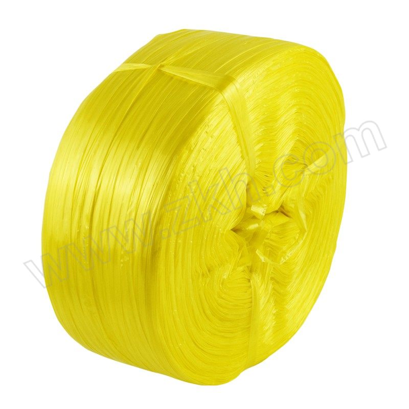 FUXING/伏兴 黄色大盘塑料绳 A2914 重2.5kg 2000m 黄色 1卷