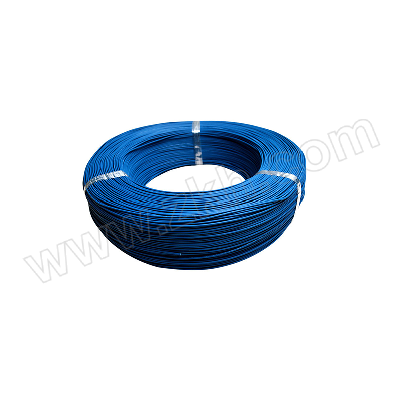 ECHU/易初 环保型聚氯乙烯绝缘软电线 UL1015-14AWG 105℃电子线 蓝色 100m 1卷