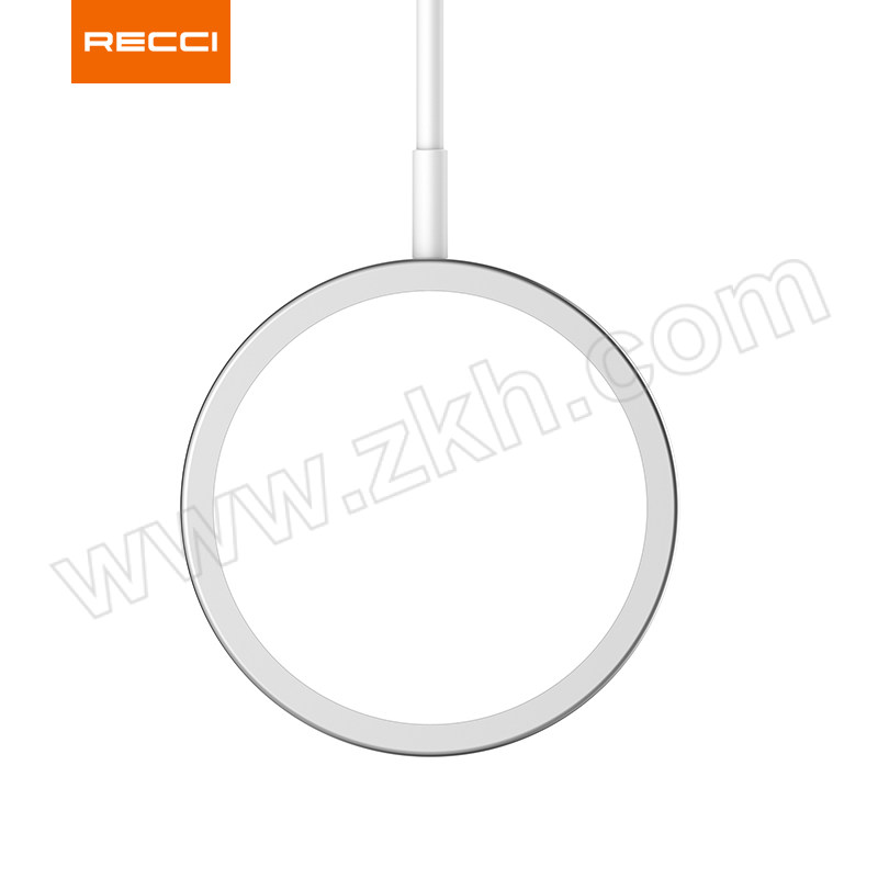 RECCI/锐思 无线充电器 RCW-11 标配/银色/磁吸无线充/15W大功率/10mm自动感应距离 1个
