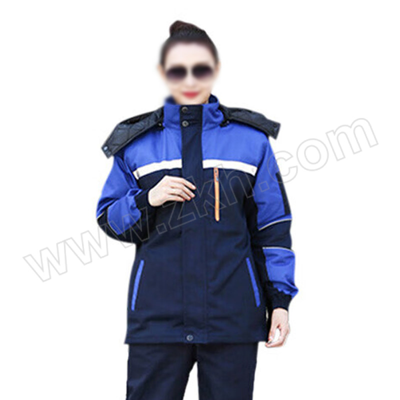 ALINIU/阿力牛 户外防寒棉袄 AGF164 XL 蓝色+藏蓝色 1件
