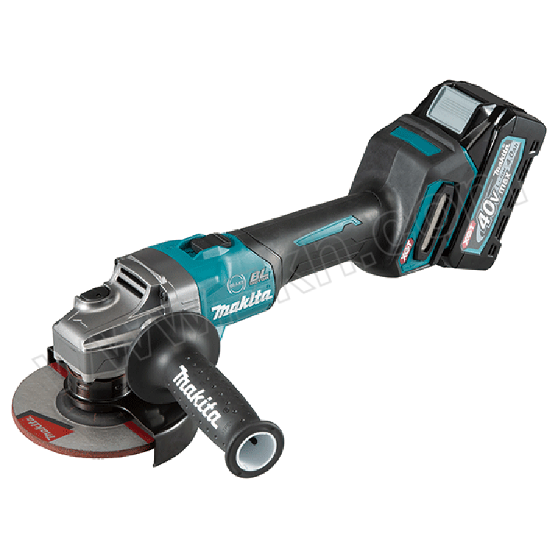 MAKITA/牧田 充电式角向磨光机 GA005GD201 电池2.5Ah(BL4025)2节 · 快速充电器(DC40RA) · 携带箱 1台