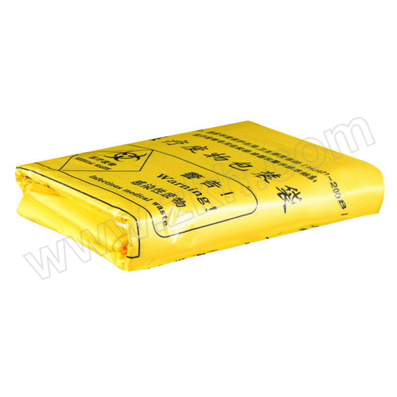 CNMF/谋福 加厚黄色背心式废物垃圾袋 80×90cm 50只 1包
