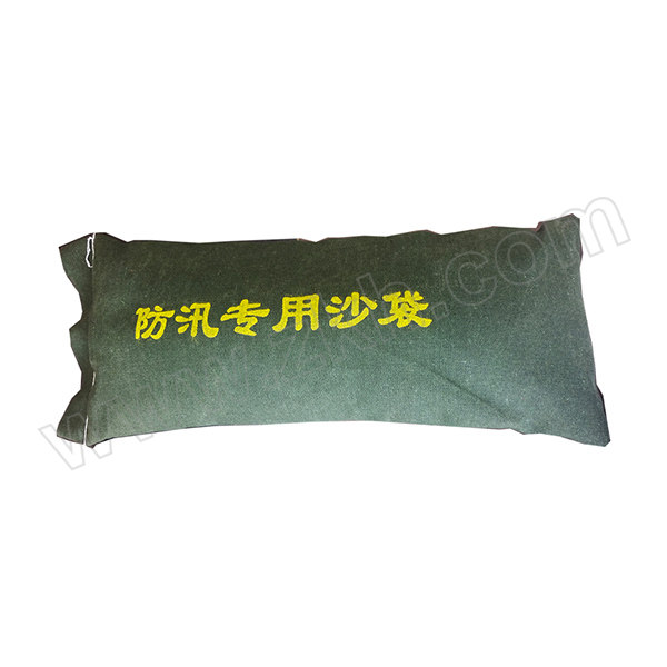 ZKH/震坤行 含沙款帆布防汛沙袋 SBC443070 300×700mm 深绿色 4×4帆布 含沙重约20kg(±2.5kg) 1个