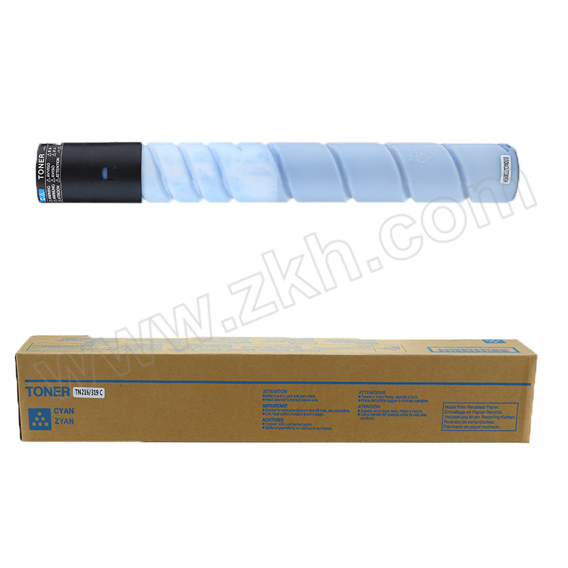 BEFON/得印 粉盒 TN319 青色/蓝色/兰色 适用柯尼卡美能达 Konica Minolta BizhubC220/C280/C360/C7722/C7728数码复合机 1支