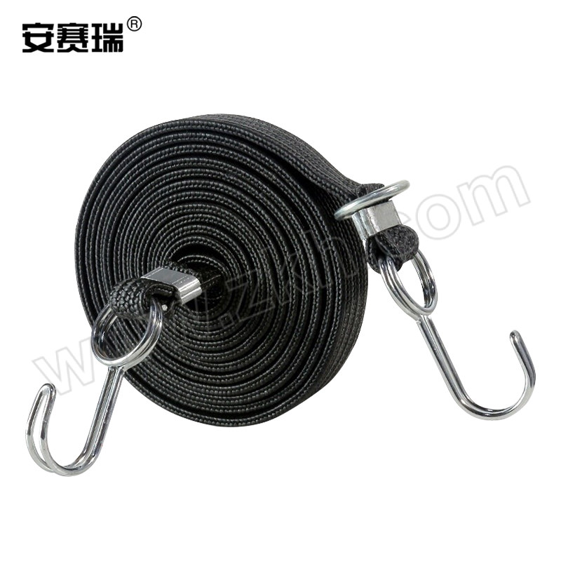 ANSAIRUI/安赛瑞 多用途捆绑绳 25080 3cm×2m 黑色 1条