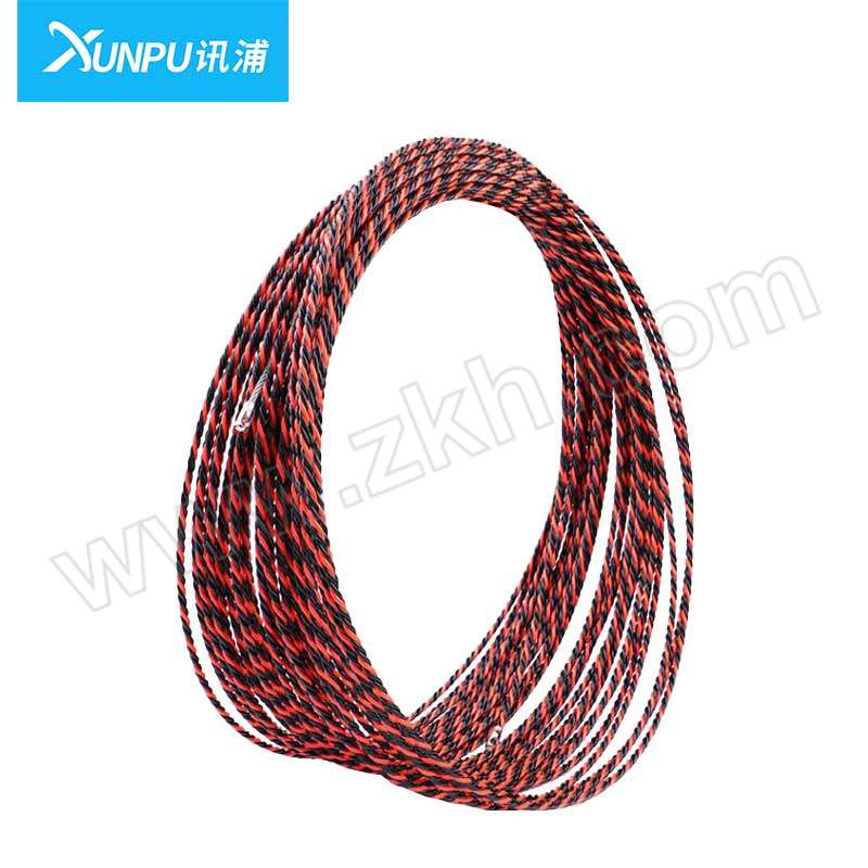 XUNPU/讯浦 穿线器塑钢暗线引线器 XT-CX6S-15 网线电线墙壁引线器 弹簧圆头 15m 1条