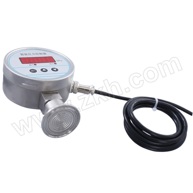 QIZIYI/齐自仪 压力开关 YK100K-5D2J2(0~2MPa) 50.5快装卡盘 径向 100mm表盘 2路开关量输出 1个