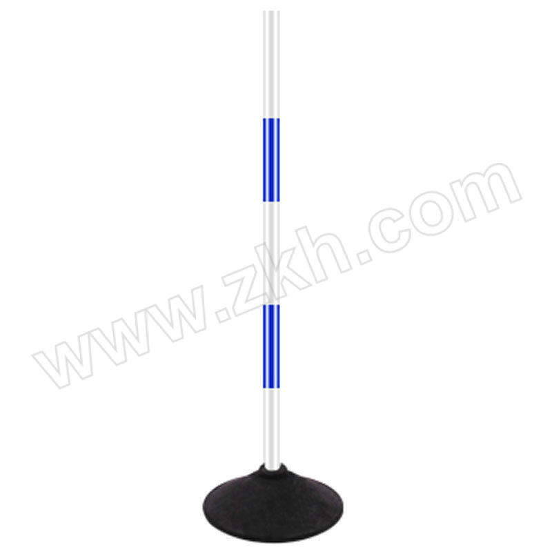 XWH/希万辉 移动警示柱 蓝白-标志杆-可移动 25×100cm 1个